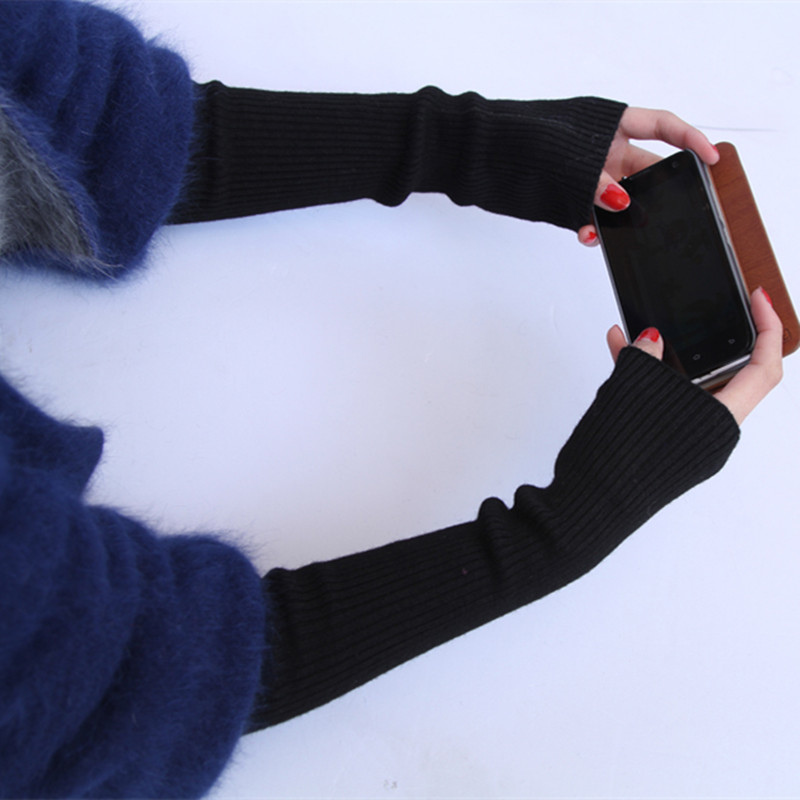 Wholesale Autumn Winter 50cm W – обзор и цена Fingerless Glove Knit