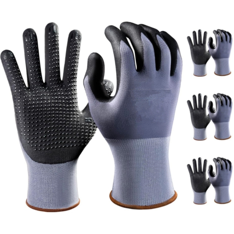 Micro-Foam Safety Work Gloves  – обзор и цена Nitrile Mechanic Glove