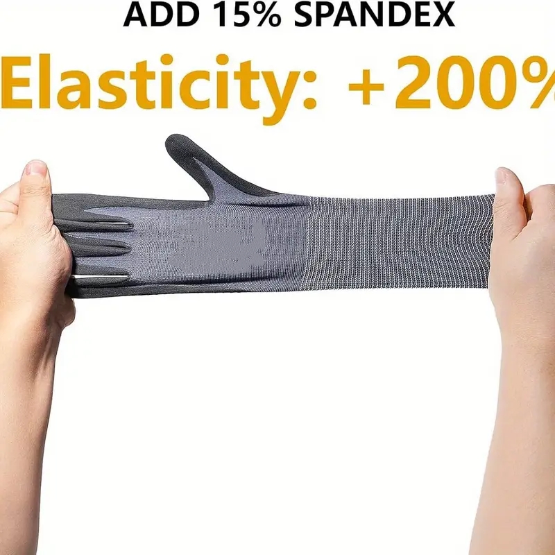 Micro-Foam Safety Work Gloves  – обзор и цена Nitrile Mechanic Glove