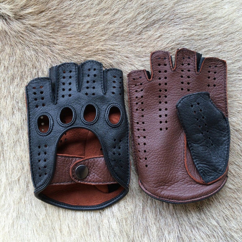 Retro Half Finger Goat Leather – обзор и цена Leather Driving Glove