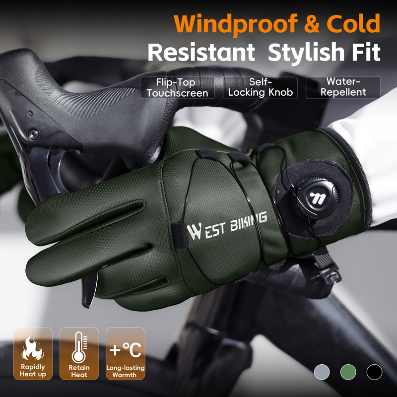 Winter Bike Gloves Magnetic Qu – обзор и цена Winter Glove Insulated