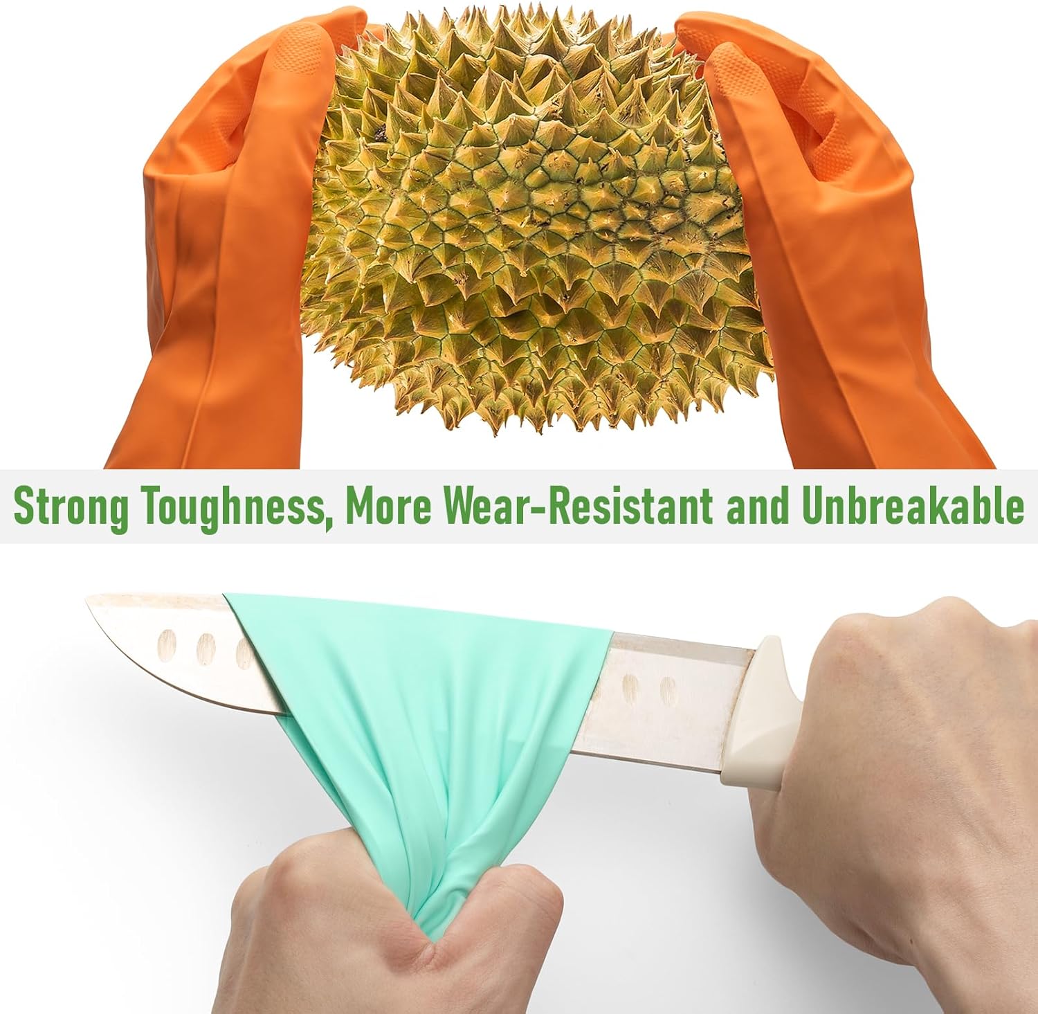 3 Pairs Colorful Rubber Dishwa – обзор и цена Rubber Glove Cleaning