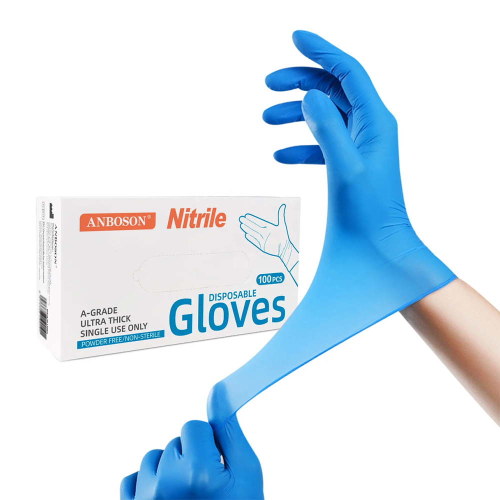 Nitrile Exam Gloves-Blue Latex – обзор и цена Exam Glove Nitrile