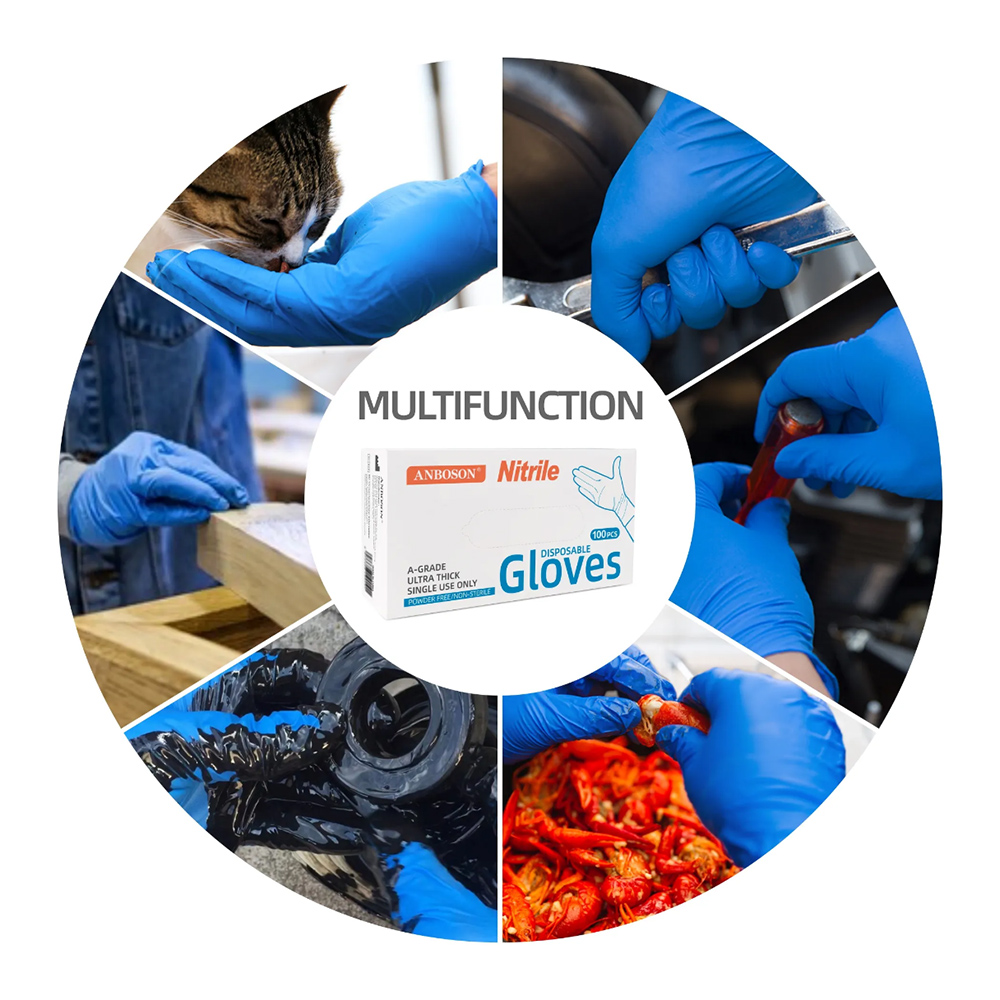 Nitrile Exam Gloves-Blue Latex – обзор и цена Exam Glove Nitrile