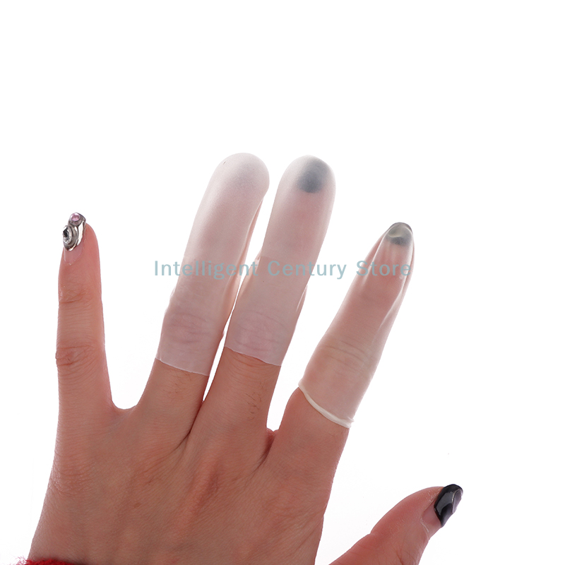 100 Pcs Rubber Non-slip Anti-s – обзор и цена Latex Disposable Glove