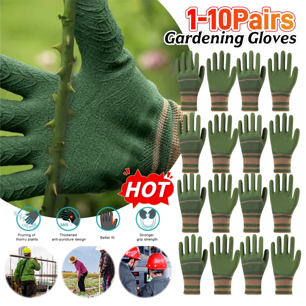 1-10Pairs Gardening Gloves Wat – обзор и цена Gardening Glove Waterproof