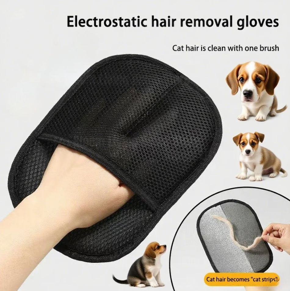 2-in-1 Reusable Pet Grooming G – обзор и цена Rubber Glove Cleaning