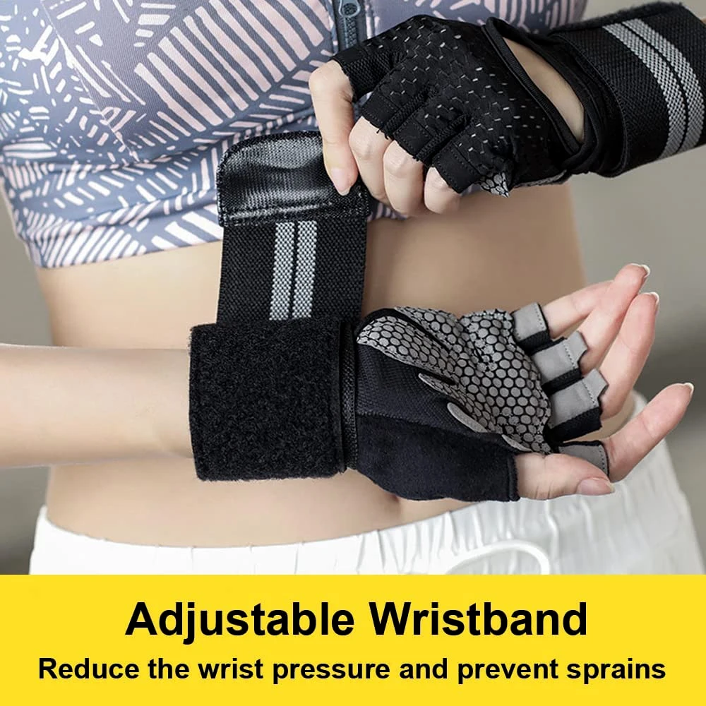 1Pair Half Finger Gym Fitness  – обзор и цена Workout Glove Gym
