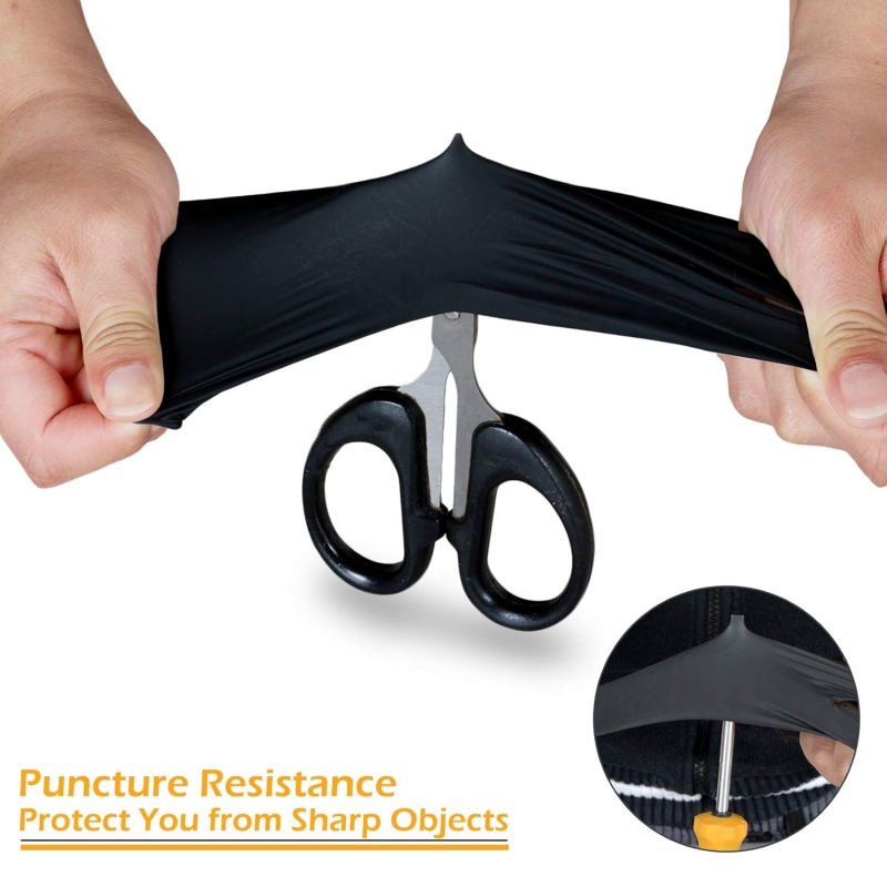 100PCS Black Nitrile Gloves Di – обзор и цена Nitrile Mechanic Glove