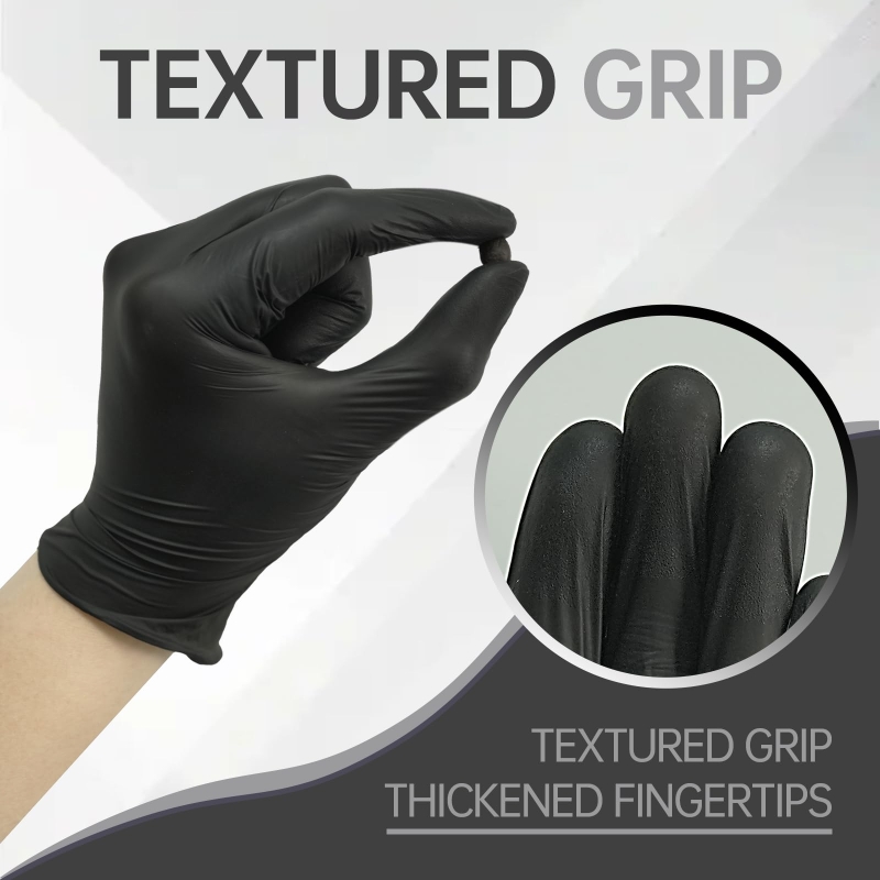 100PCS Black Nitrile Gloves Di – обзор и цена Nitrile Mechanic Glove