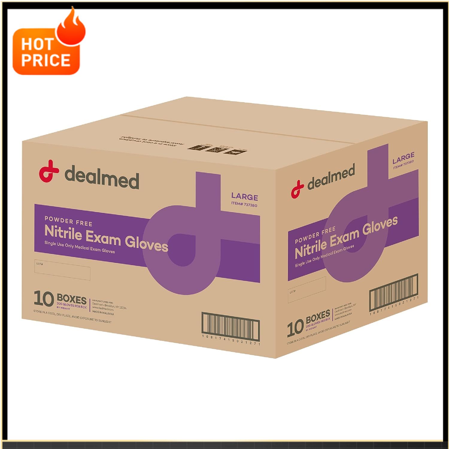 BestsellerMedical Exam Gloves  – обзор и цена Exam Glove Nitrile