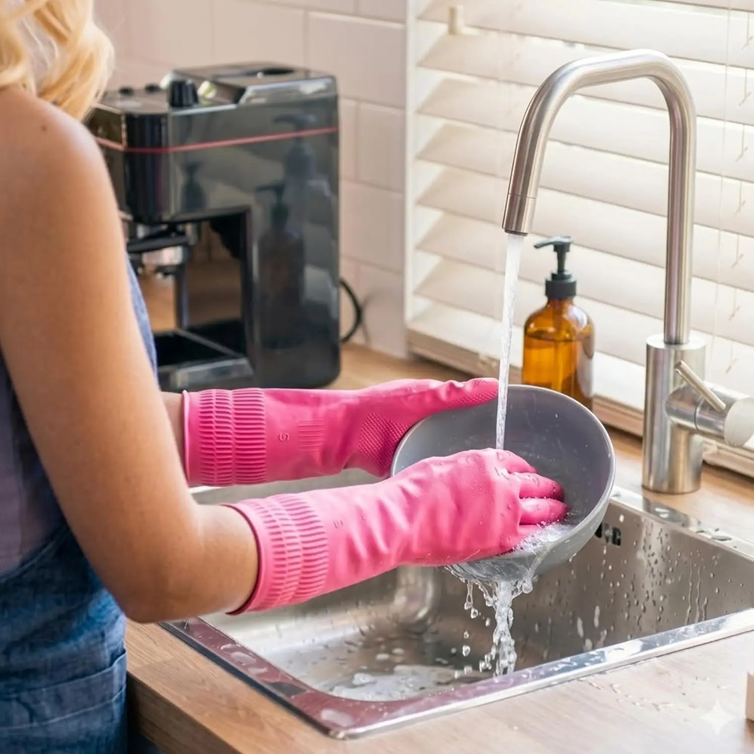 Reusable Rubber Dishwashing Gl – обзор и цена Rubber Glove Cleaning