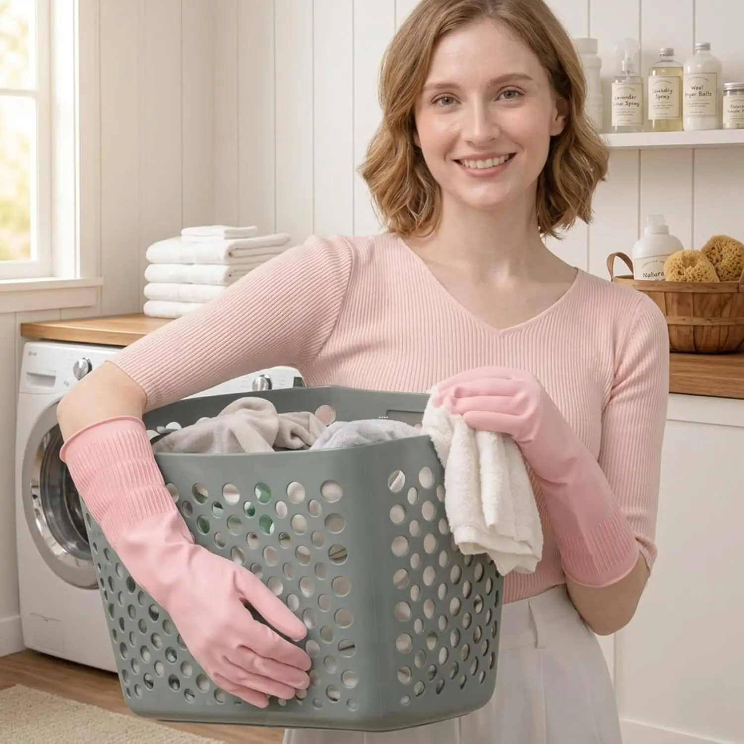 Reusable Rubber Dishwashing Gl – обзор и цена Rubber Glove Cleaning