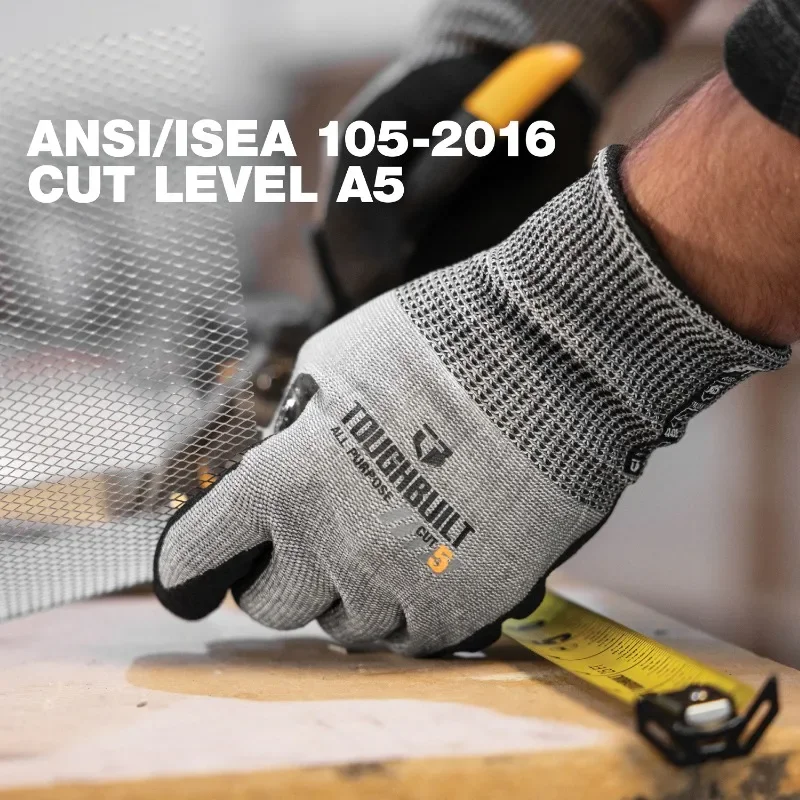 ToughBuilt TB-P2-112-5-L Nitri – обзор и цена Nitrile Mechanic Glove