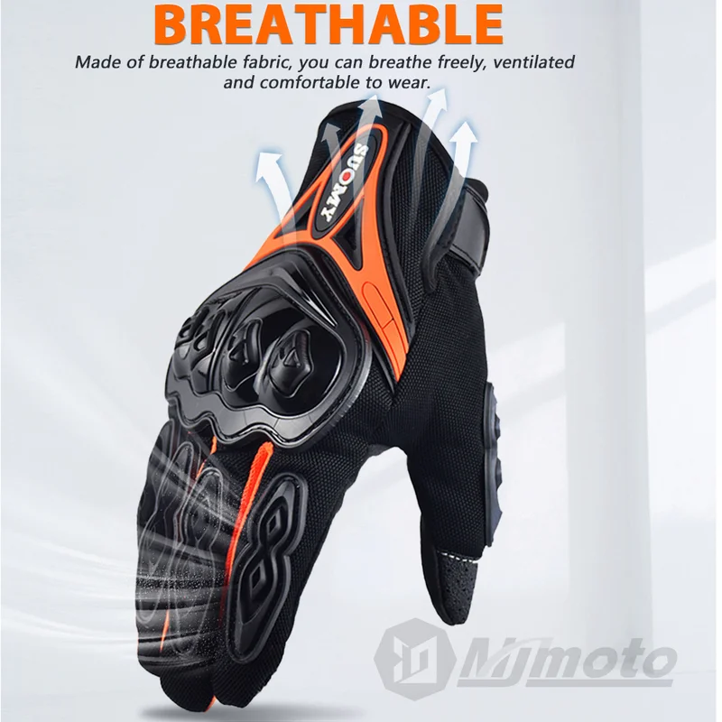 SUOMY Summer Touchscreen Motor – обзор и цена Motorcycle Glove Knuckle