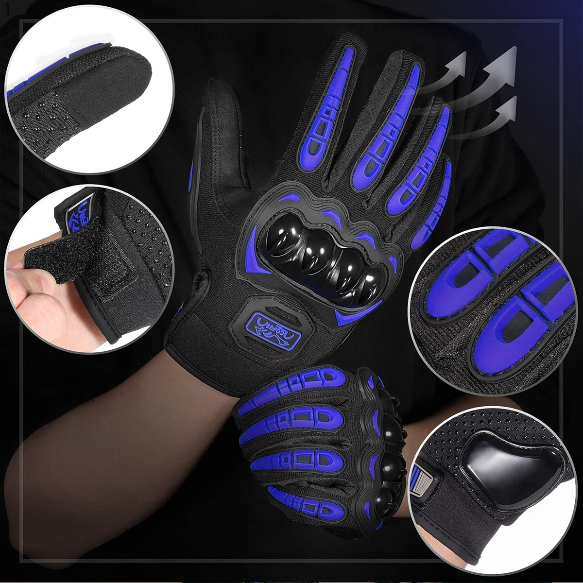 Men Motorcycle Gloves Touch Sc – обзор и цена Motorcycle Glove Knuckle