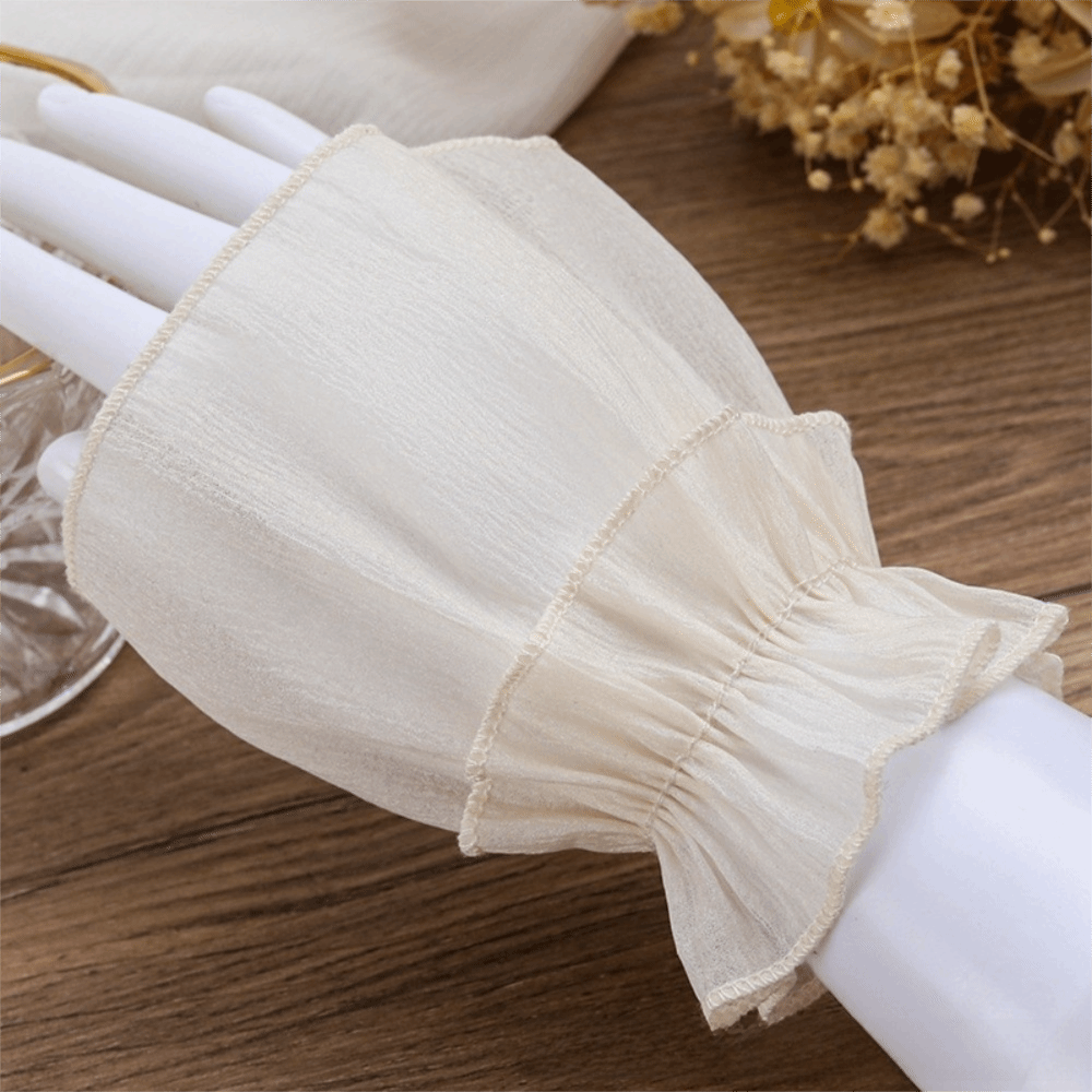 Ruched Pleated Detachable Cuff – обзор и цена Fingerless Glove Knit