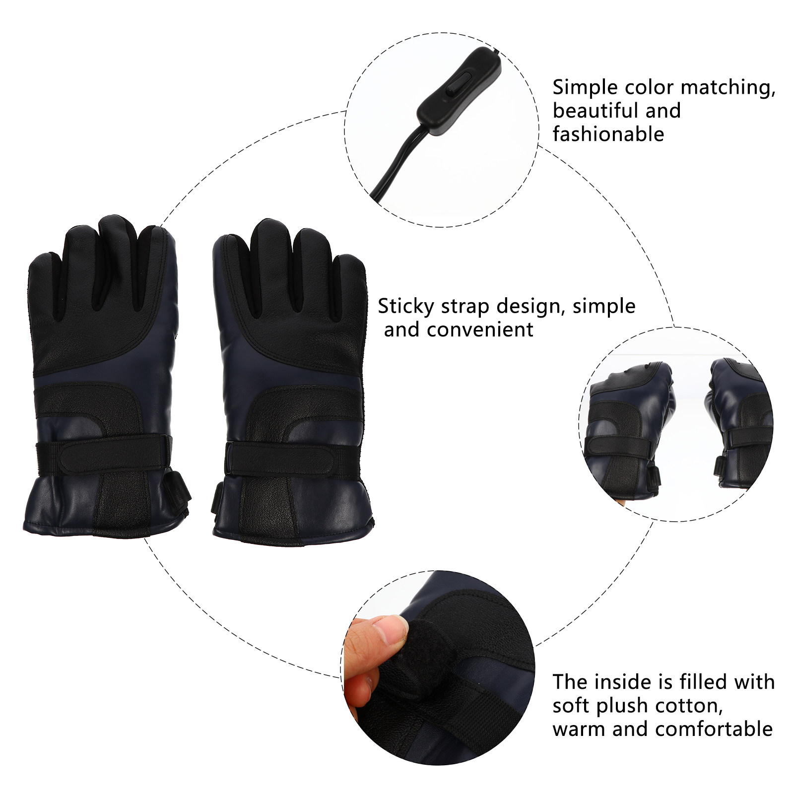 1Pair USB Electric Heated Glov – обзор и цена Winter Glove Insulated