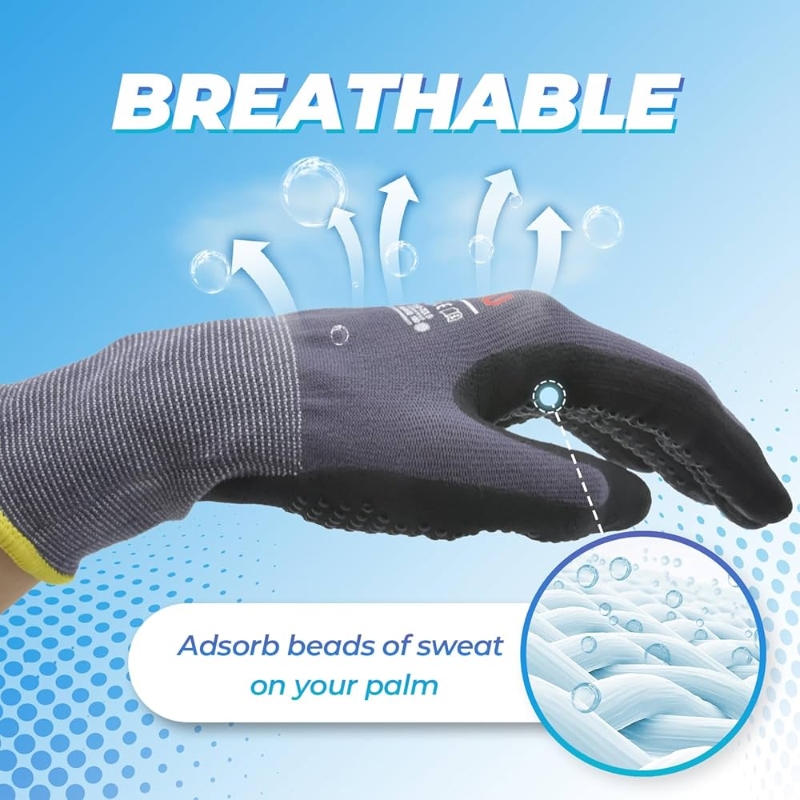 Micro-Foam Nitrile Coated Safe – обзор и цена Nitrile Mechanic Glove