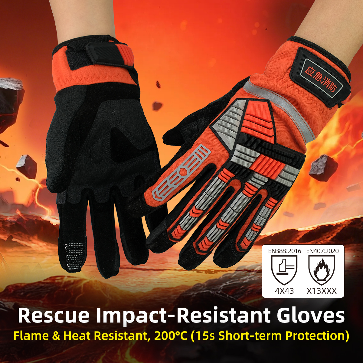 XYEHS 1 Pair TPR Impact Resist – обзор и цена Work Glove Impact