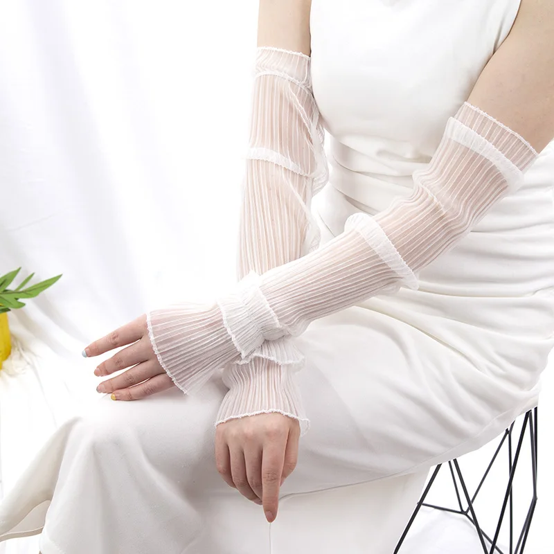 Summer Long Fingerless Gloves  – обзор и цена Fingerless Glove Knit