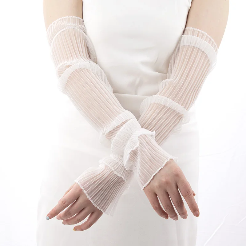 Summer Long Fingerless Gloves  – обзор и цена Fingerless Glove Knit