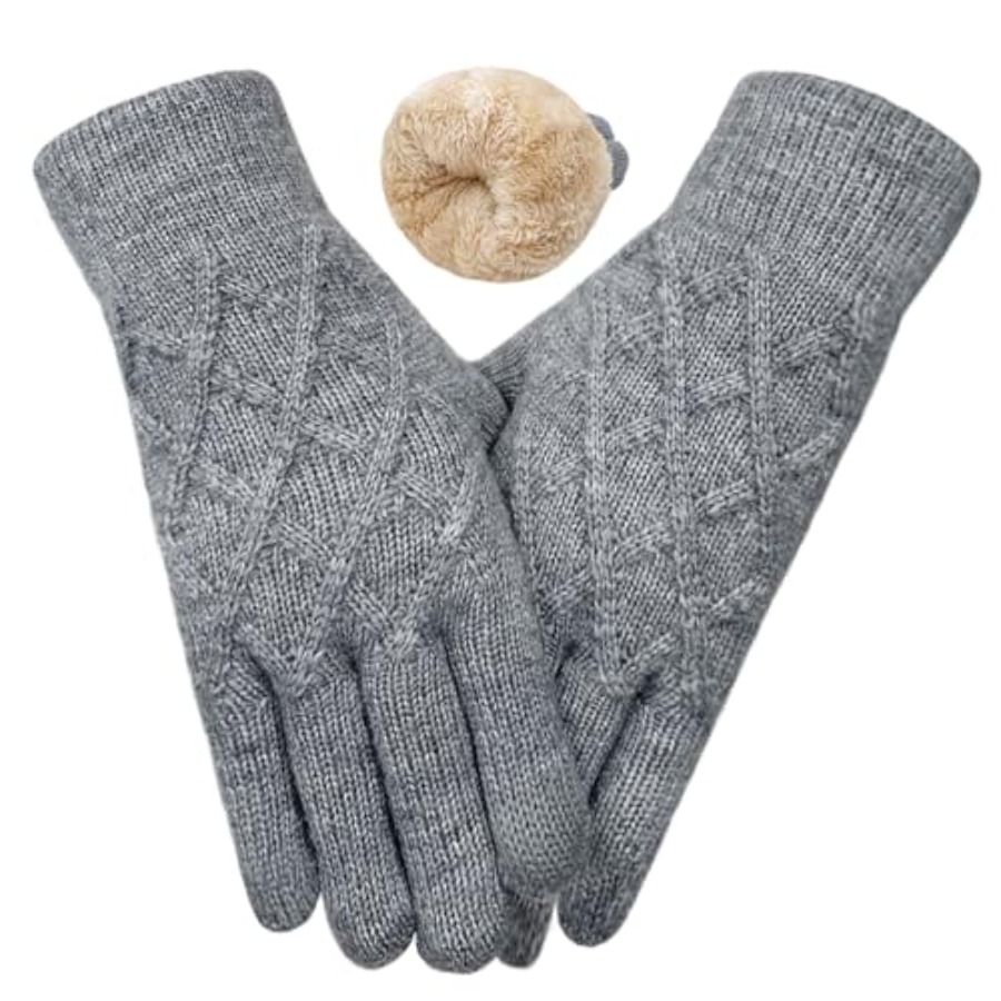 Winter Wool Gloves for Women M – обзор и цена Wool Glove Lined