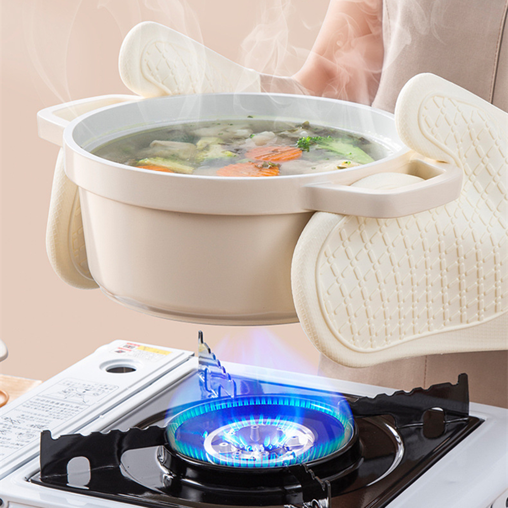 Heat Resistant Silicone Gloves – обзор и цена Oven Mitt Silicone
