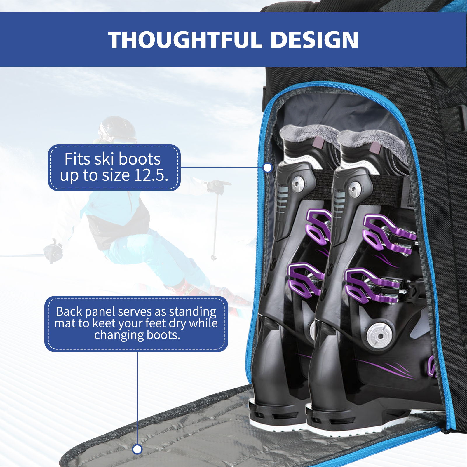 Ski Boots Bag Outdoor Skiing C – обзор и цена Ski Glove Waterproof