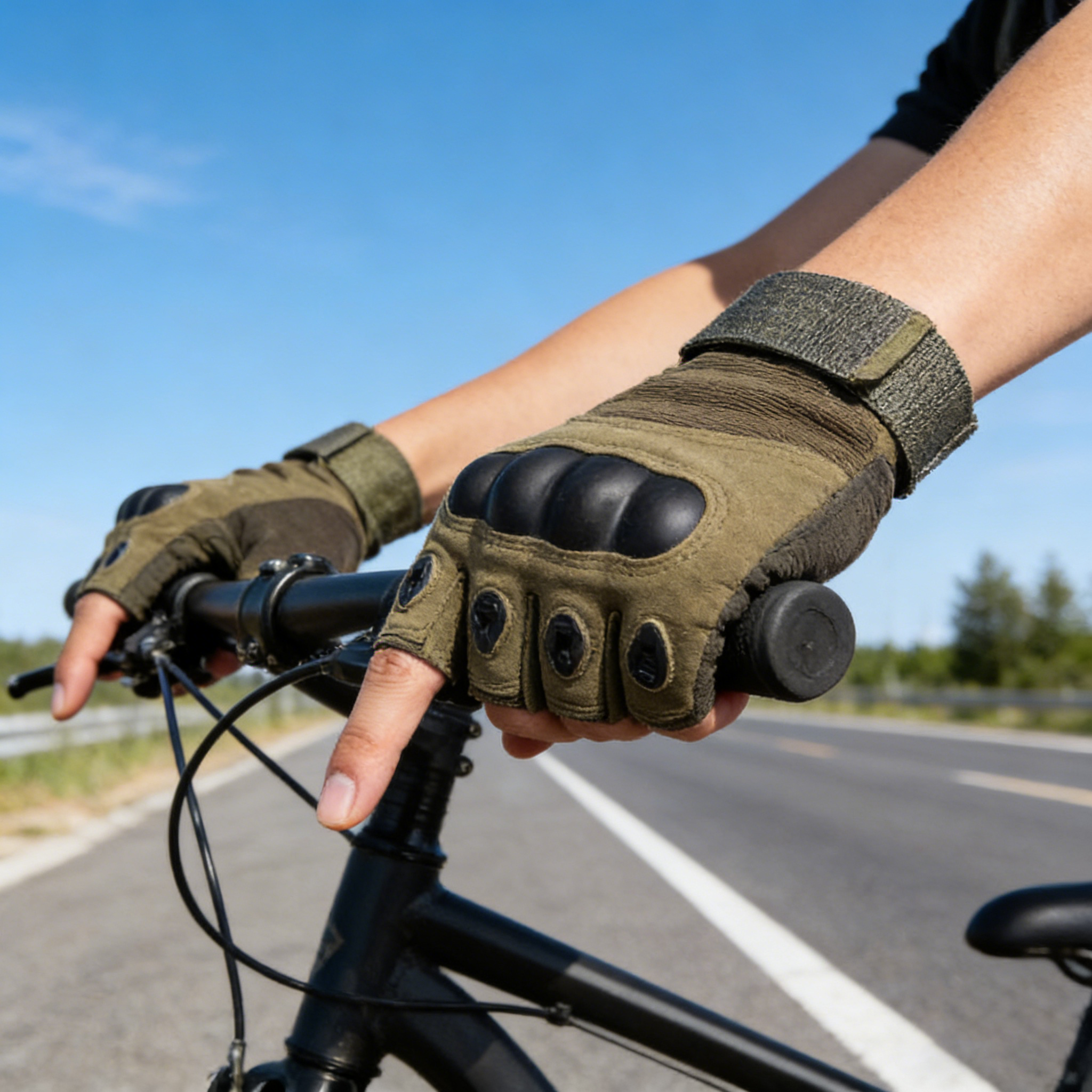 Tactical Hard Knuckle Half Fin – обзор и цена Motorcycle Glove Knuckle