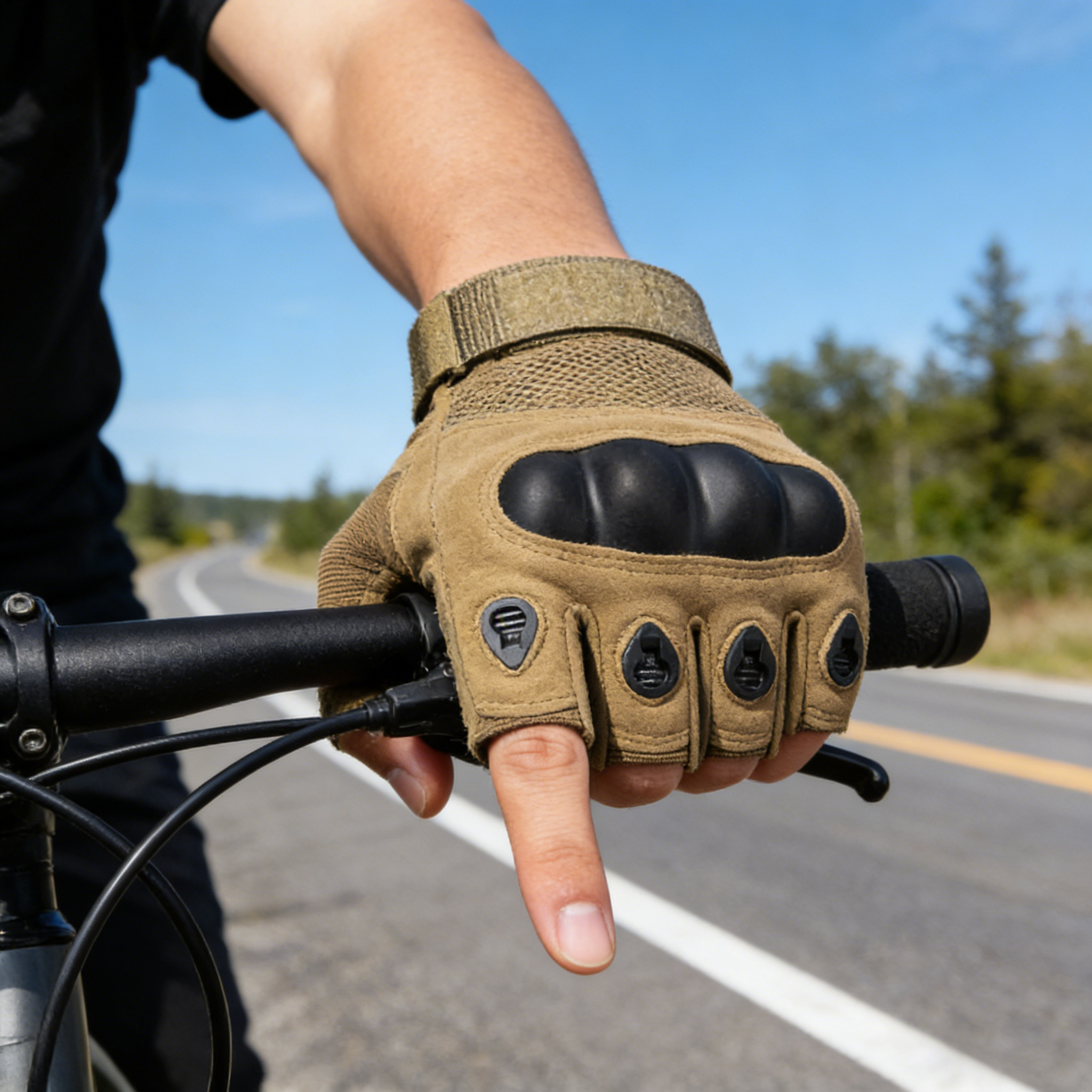 Tactical Hard Knuckle Half Fin – обзор и цена Motorcycle Glove Knuckle