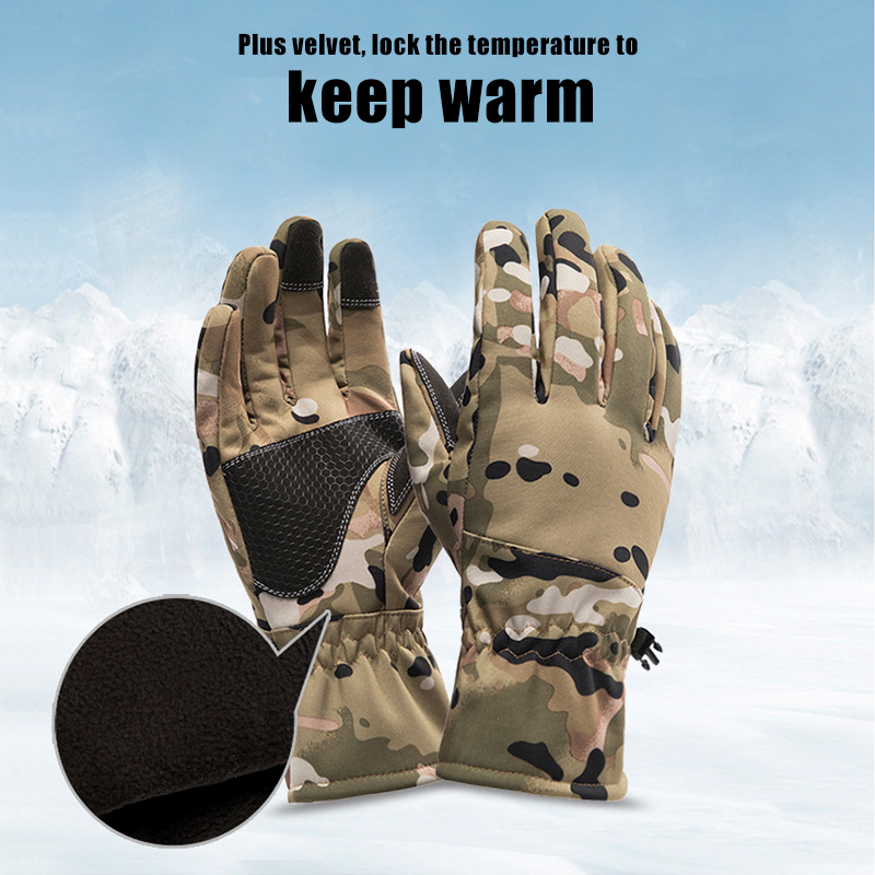 Tactics Outdoors Camouflage Hu – обзор и цена Ski Glove Waterproof