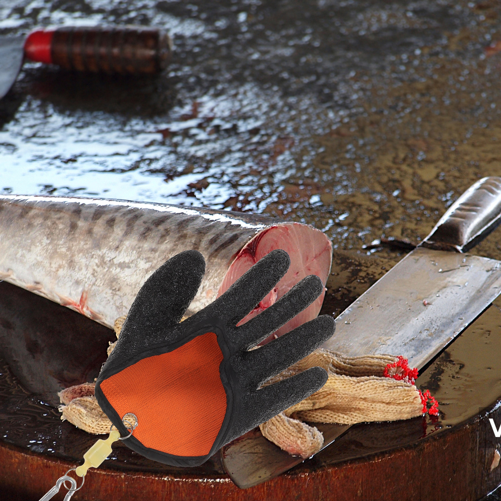Fish Catch Gloves Anti-Slip Ru – обзор и цена Rubber Glove Cleaning